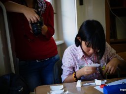 Thai vendégek a szakközépiskolában