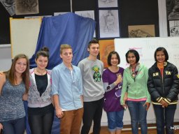 Thai vendégek a szakközépiskolában