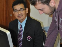 Thai vendégek a szakközépiskolában