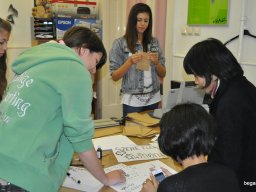 Thai vendégek a szakközépiskolában