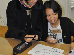 Thai vendégek a szakközépiskolában