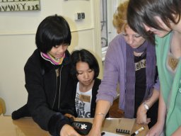 Thai vendégek a szakközépiskolában