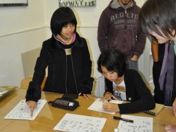 Thai vendégek a szakközépiskolában