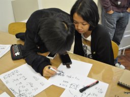 Thai vendégek a szakközépiskolában