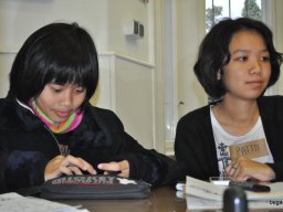 Thai vendégek a szakközépiskolában