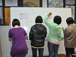 Thai vendégek a szakközépiskolában