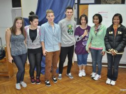 Thai vendégek a szakközépiskolában