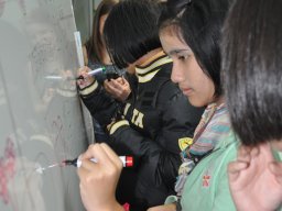 Thai vendégek a szakközépiskolában