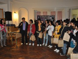 Thai vendégek a szakközépiskolában