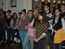 Thai vendégek a szakközépiskolában