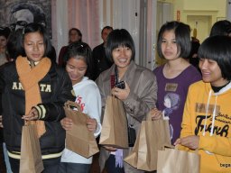 Thai vendégek a szakközépiskolában