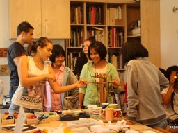 Thai vendégek a szakközépiskolában