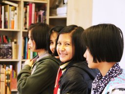 Thai vendégek a szakközépiskolában