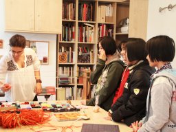 Thai vendégek a szakközépiskolában