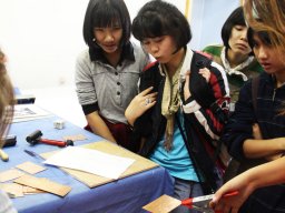 Thai vendégek a szakközépiskolában