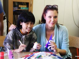 Thai vendégek a szakközépiskolában