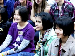 Thai vendégek a szakközépiskolában