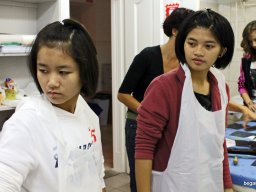 Thai vendégek a szakközépiskolában