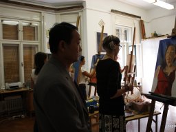 Thai vendégek a szakközépiskolában