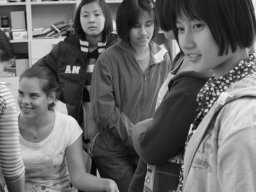 Thai vendégek a szakközépiskolában