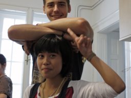 Thai vendégek a szakközépiskolában