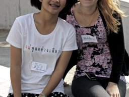 Thai vendégek a szakközépiskolában