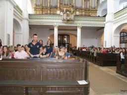 A végzős diákok utolsó áhítata