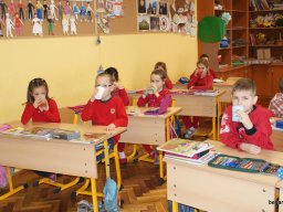 Pirosba öltöztünk