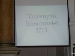 Tanévnyitó