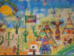 Indiánok hada a nyílt napunkon