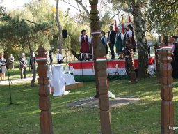 Koszorúzás a nemzeti gyásznapon