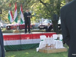 Koszorúzás a nemzeti gyásznapon