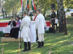 Koszorúzás a nemzeti gyásznapon