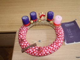 Adventi koszorúk az iskolában