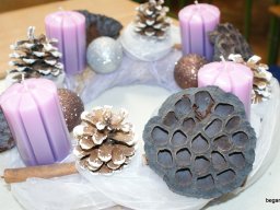 Adventi koszorúk az iskolában