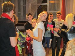 Mikulás a kollégiumban