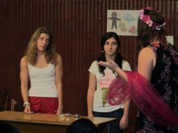 Mikulás a kollégiumban