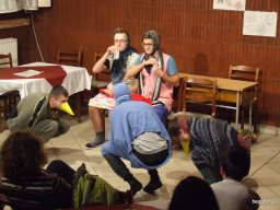 Mikulás a kollégiumban