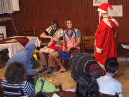 Mikulás a kollégiumban