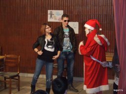 Mikulás a kollégiumban