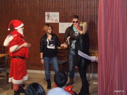 Mikulás a kollégiumban