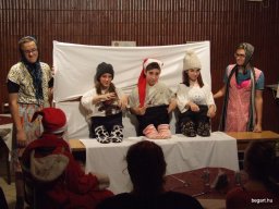 Mikulás a kollégiumban