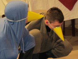 Mikulás a kollégiumban