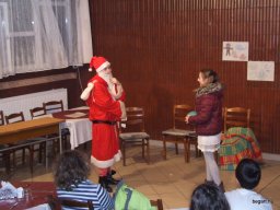 Mikulás a kollégiumban