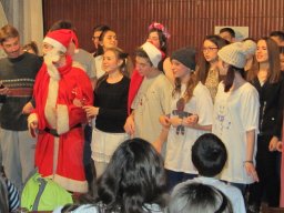 Mikulás a kollégiumban