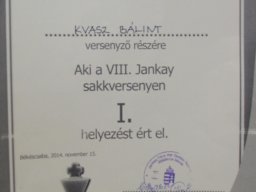 VIII. Jankay sakkverseny