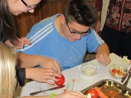 Saláta készítő verseny