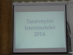 Tanévnyitó