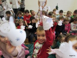 Vendégségben az óvodások