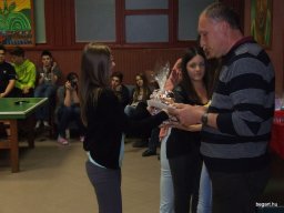 Házibajnokságok eredményhirdetése